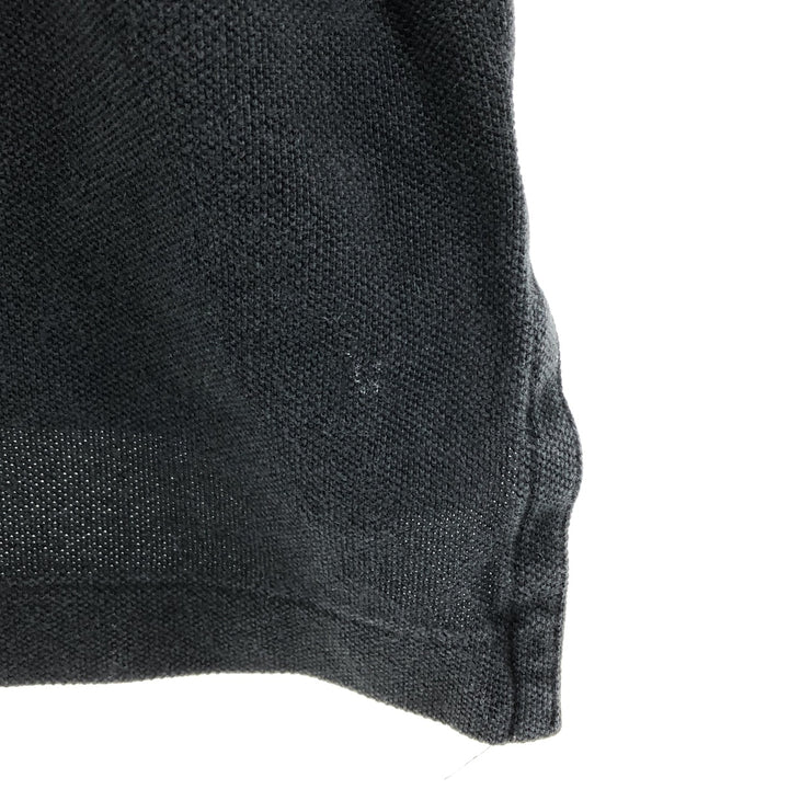 Ralph Lauren POLO by Ralph Lauren short sleeve polo shirt, men's size L cotton black type Vintage Second Hand