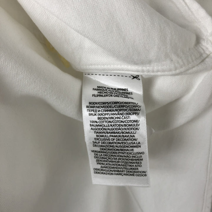 Ralph Lauren Classic Fit short sleeve button down shirt, men's size L cotton white type Vintage Second Hand