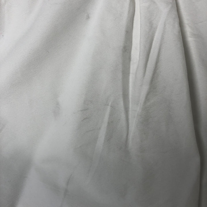 Ralph Lauren Classic Fit short sleeve button down shirt, men's size L cotton white type Vintage Second Hand