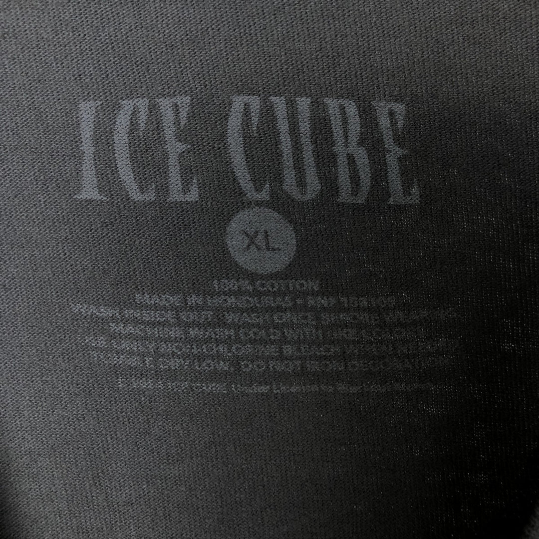 ICE CUBE Rap T-shirt, Men's XL size cotton Khaki type Vintage Second Hand