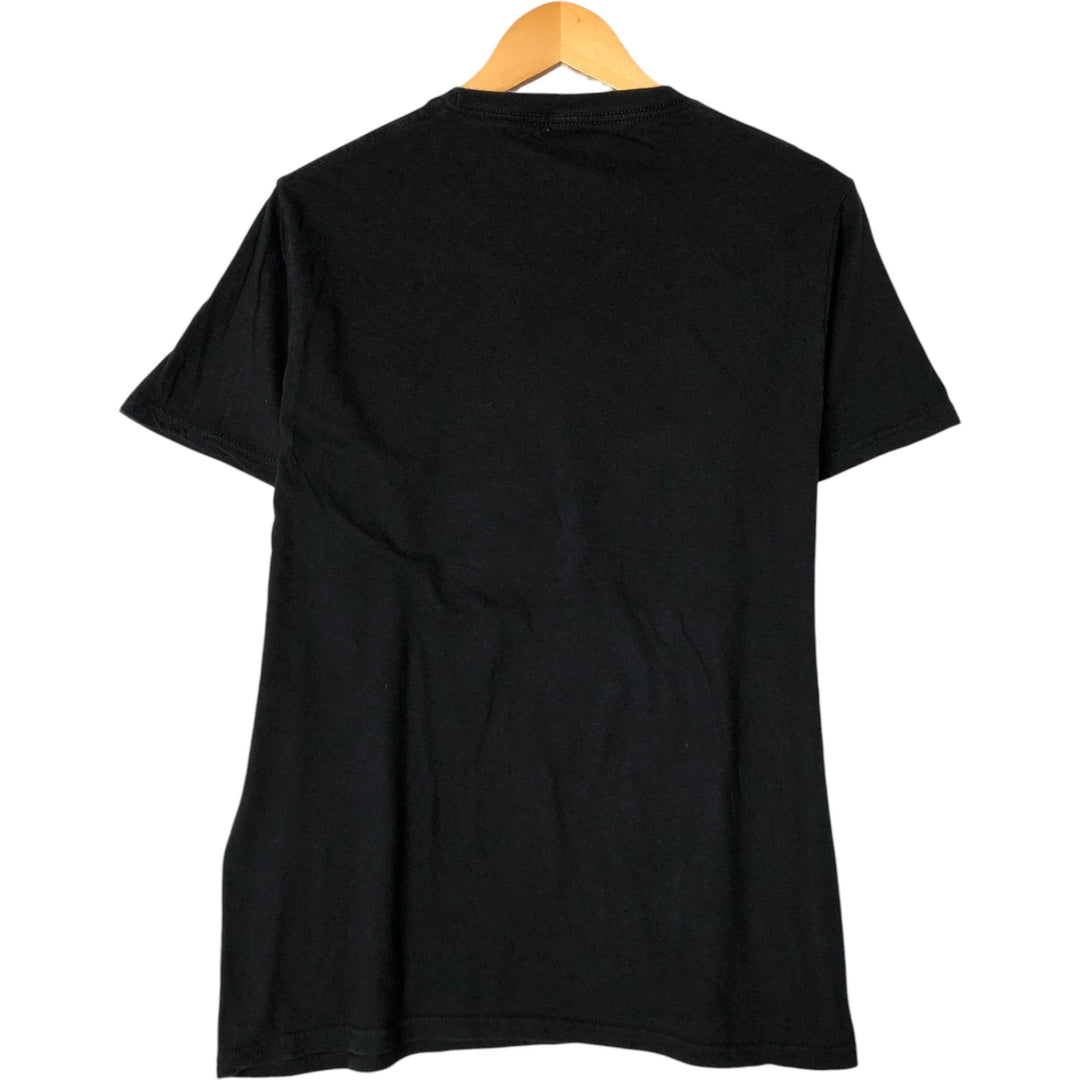 METALLICA Skull Pattern Band T-shirt Band Tee Men's M size cotton black type Vintage Second Hand