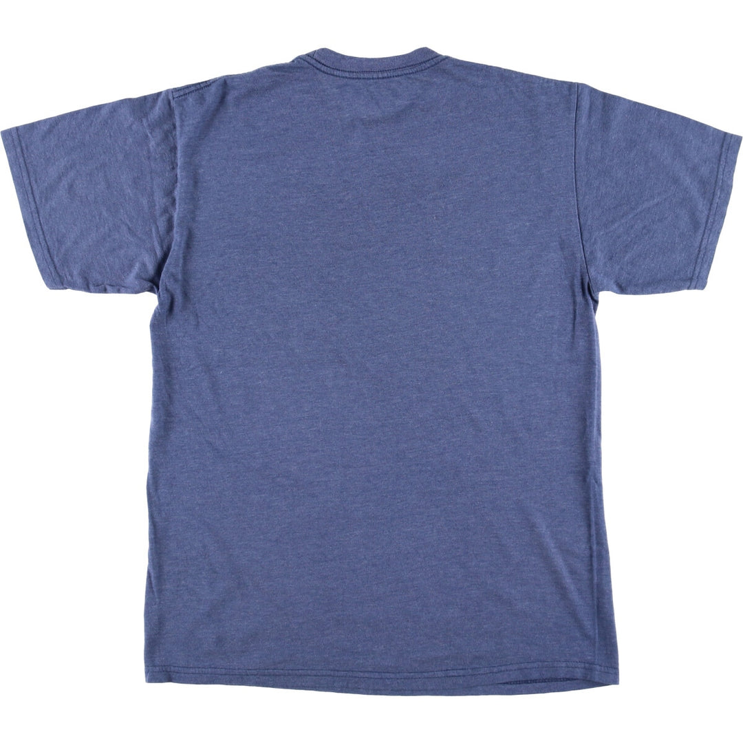 NIRVANA Nirvana Band T-shirt, Band T, Men's M size cotton blue type Vintage Second Hand