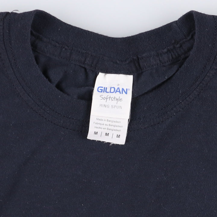 Gildan GILDAN QUEEN Band T-shirt, Men's M size cotton black type Vintage Second Hand