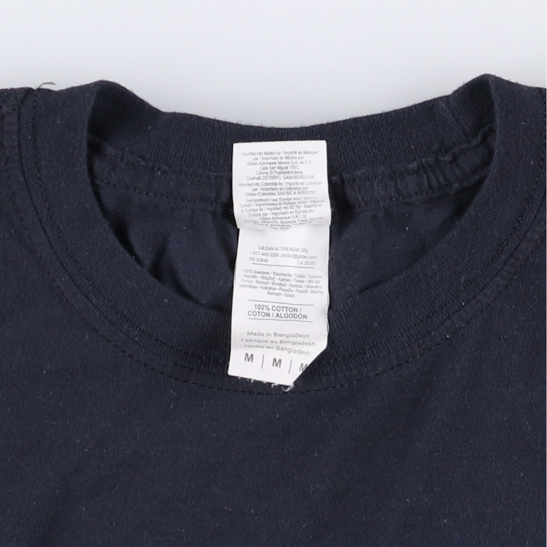 Gildan GILDAN QUEEN Band T-shirt, Men's M size cotton black type Vintage Second Hand