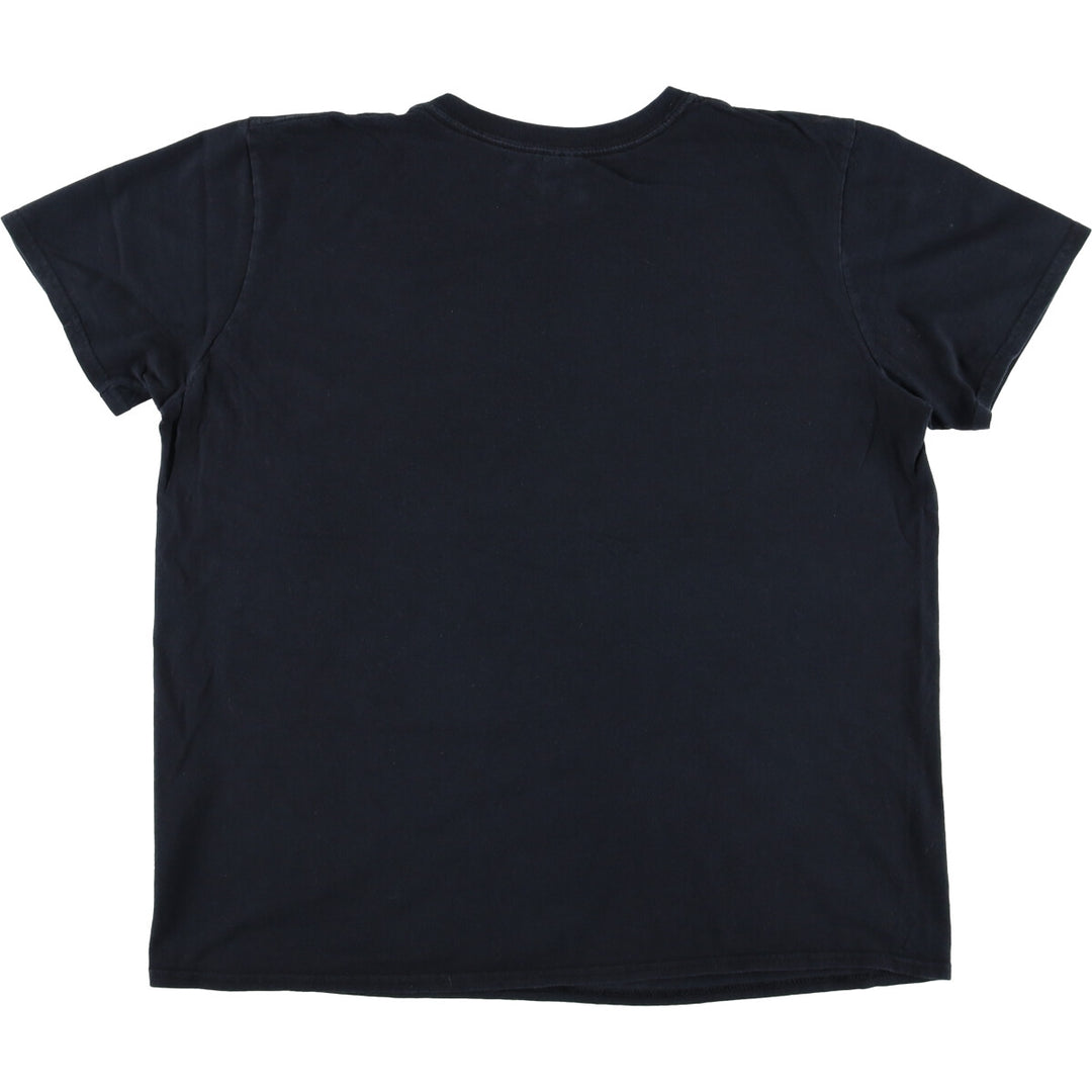 Gildan GILDAN NIRVANA Nirvana Band T-shirt Band T Men's L size cotton black type Vintage Second Hand