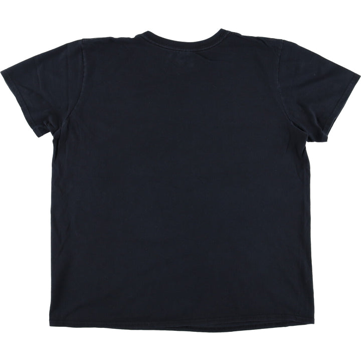 Gildan GILDAN NIRVANA Nirvana Band T-shirt Band T Men's L size cotton black type Vintage Second Hand