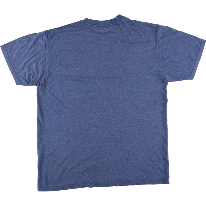 NIRVANA Nirvana Band T-shirt, Band T, Men's L size cotton blue type Vintage Second Hand