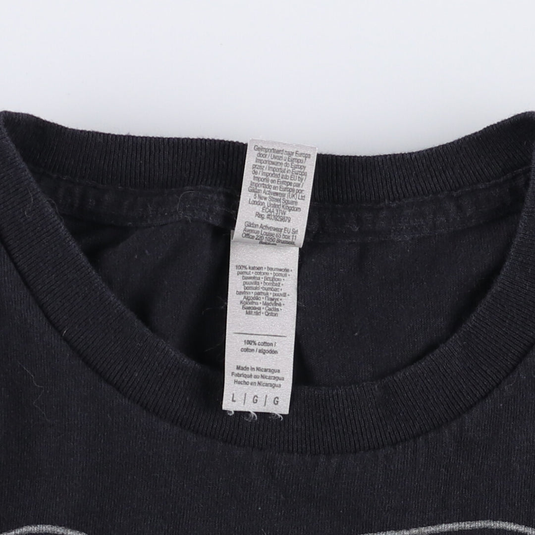 Gildan LIL BABY Rap T-shirt, Men's L size cotton black type Vintage Second Hand