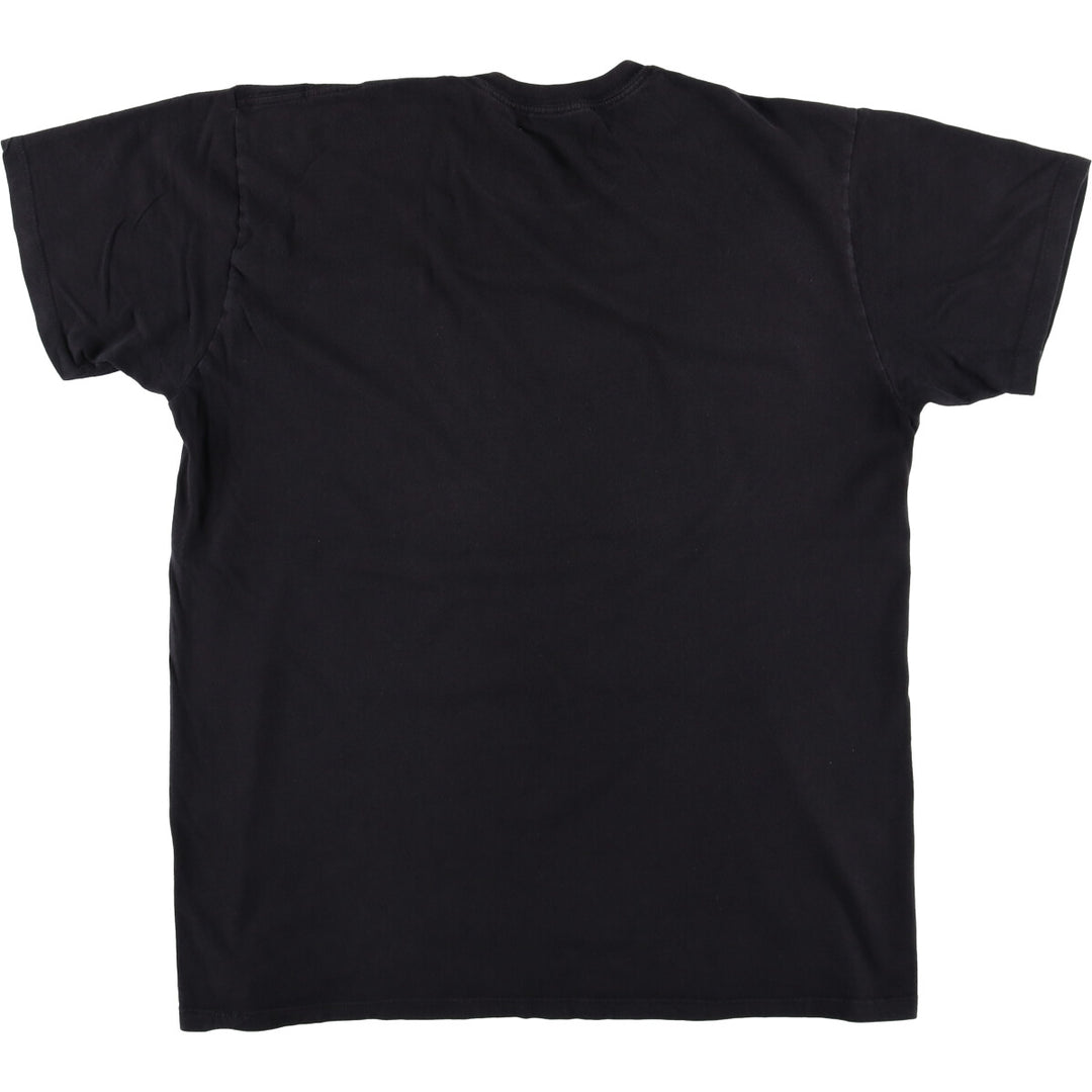 The Rolling Stones Band T-shirt, Band T, Men's L size cotton black type Vintage Second Hand