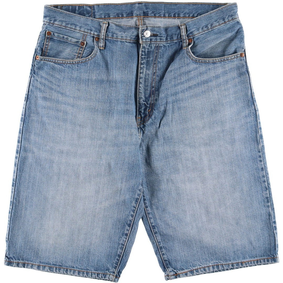 Levi's 569 denim shorts, half pants, men's size w37 cotton blue type Vintage Second Hand