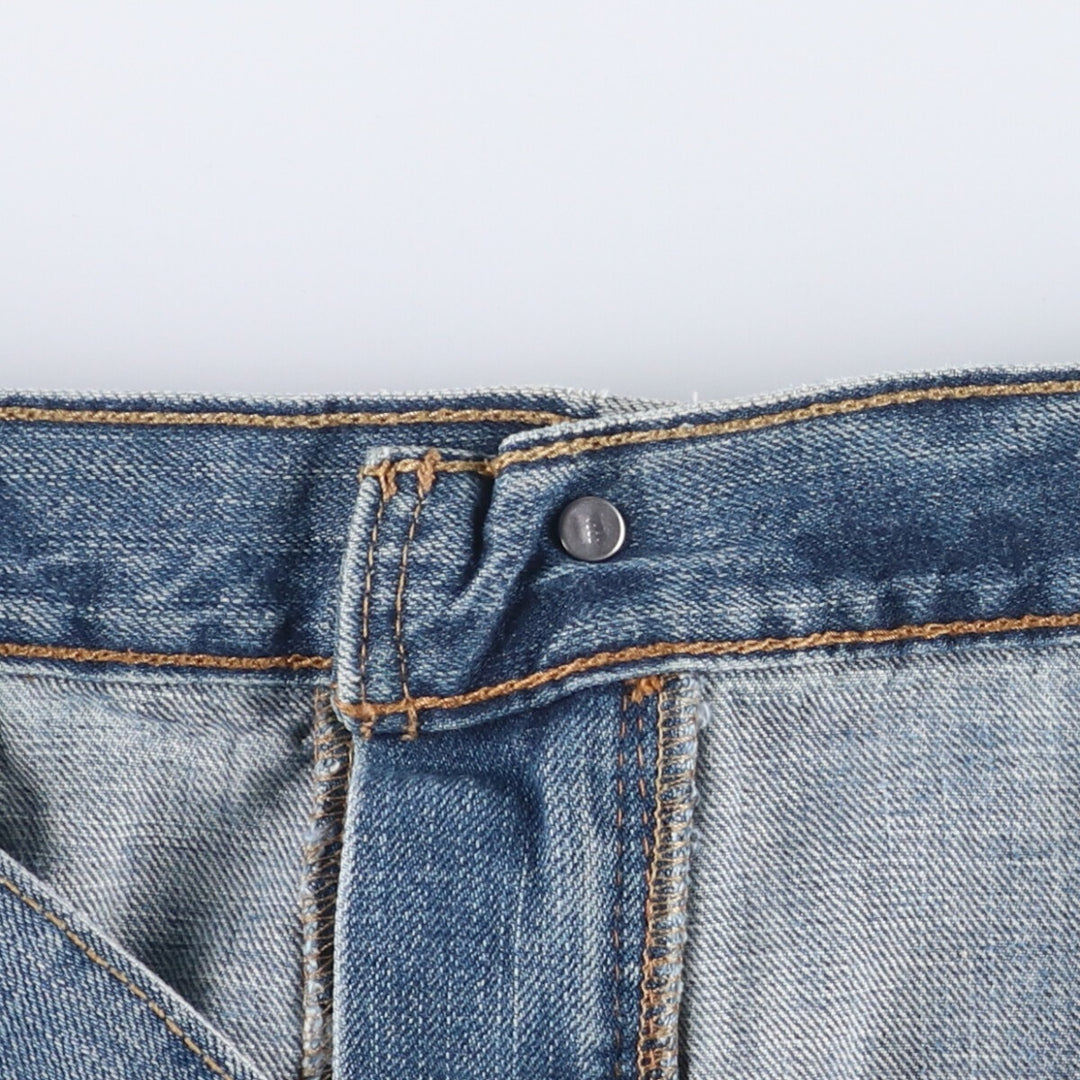Levi's 569 denim shorts, half pants, men's size w37 cotton blue type Vintage Second Hand