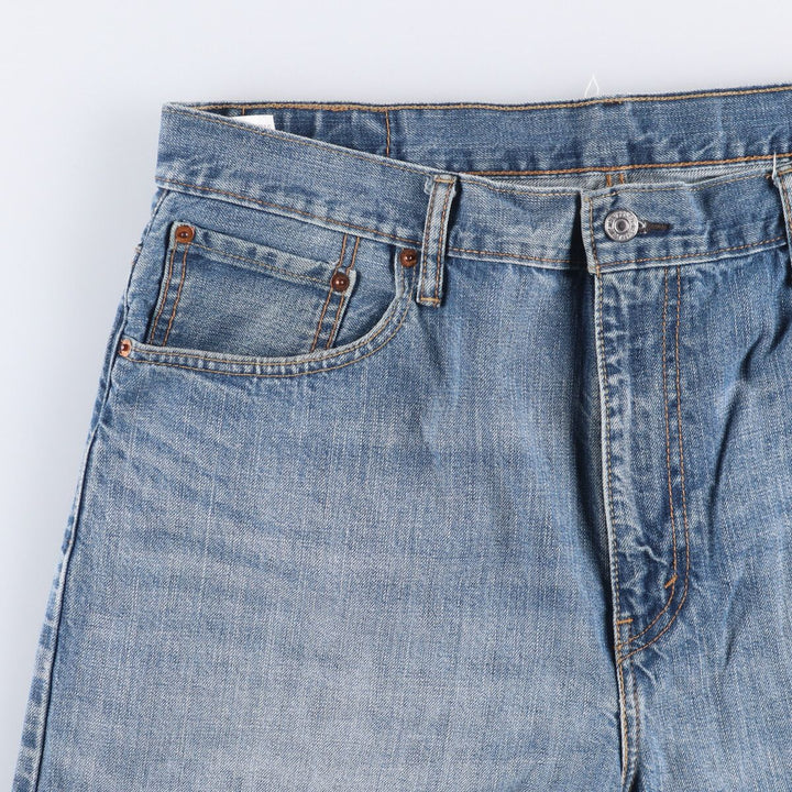 Levi's 569 denim shorts, half pants, men's size w37 cotton blue type Vintage Second Hand
