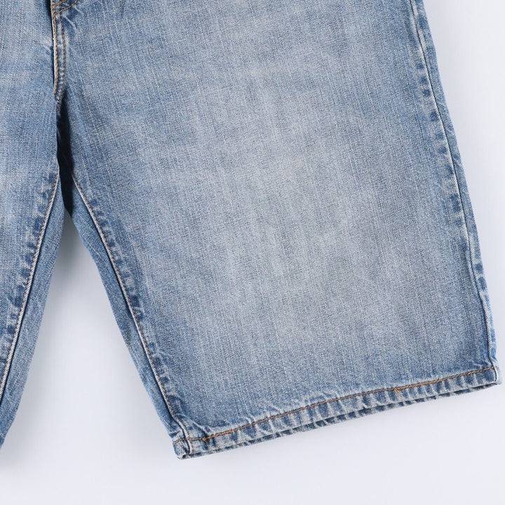 Levi's 569 denim shorts, half pants, men's size w37 cotton blue type Vintage Second Hand