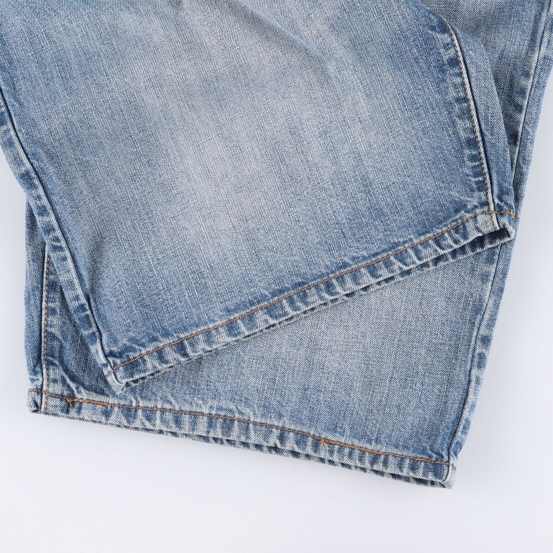 Levi's 569 denim shorts, half pants, men's size w37 cotton blue type Vintage Second Hand
