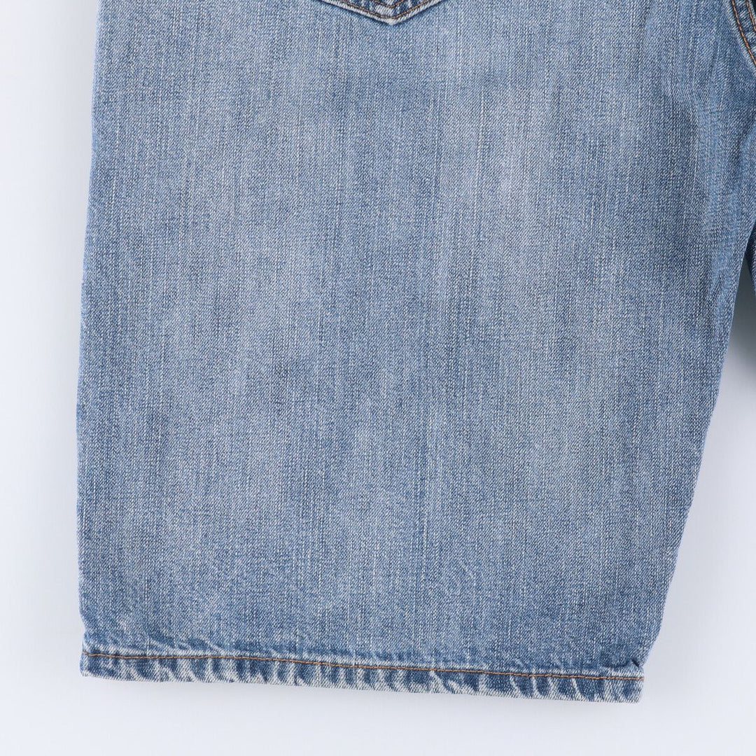 Levi's 569 denim shorts, half pants, men's size w37 cotton blue type Vintage Second Hand