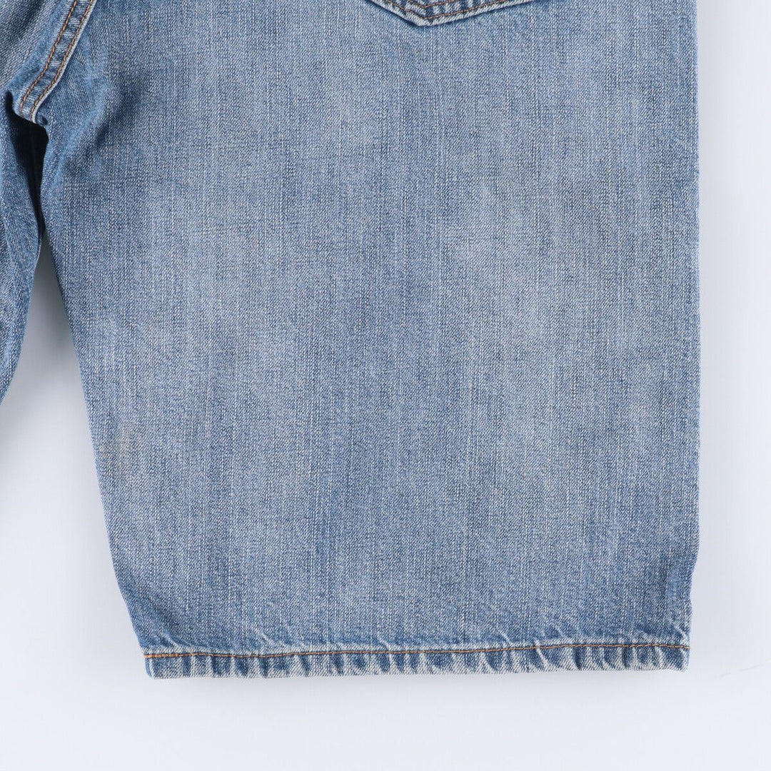 Levi's 569 denim shorts, half pants, men's size w37 cotton blue type Vintage Second Hand