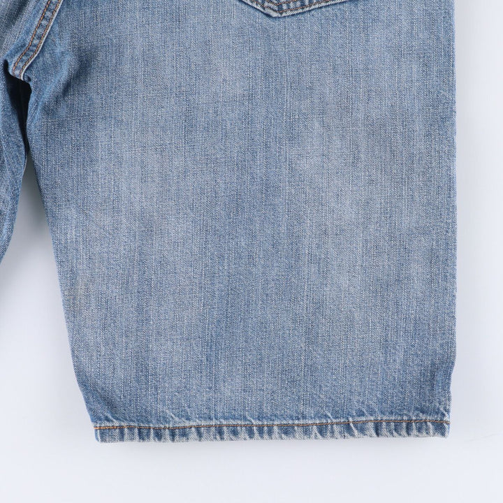 Levi's 569 denim shorts, half pants, men's size w37 cotton blue type Vintage Second Hand