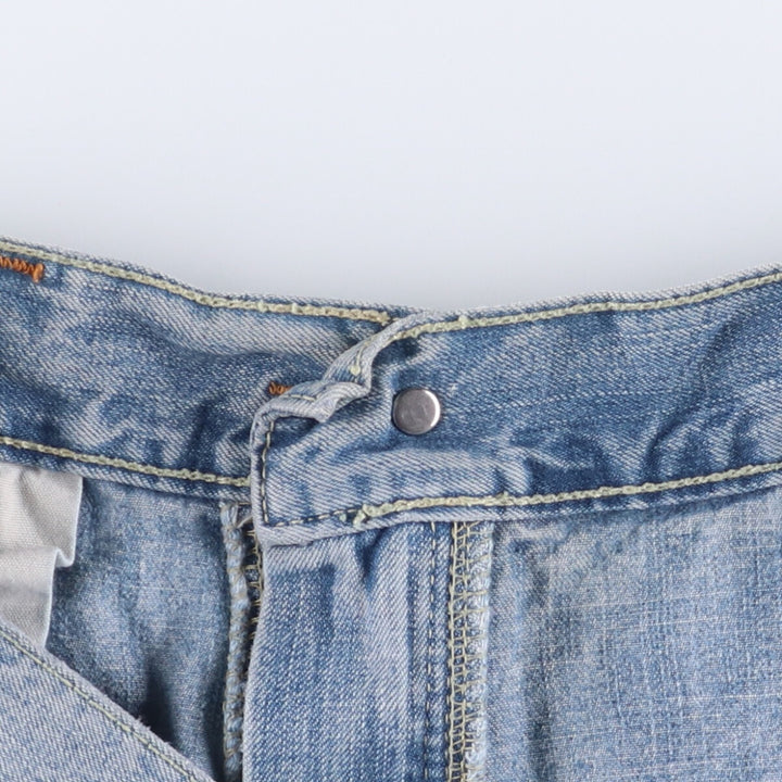 Levi's CARPENTER denim painter shorts, shorts for men, equivalent to w36 cotton blue type Vintage Second Hand