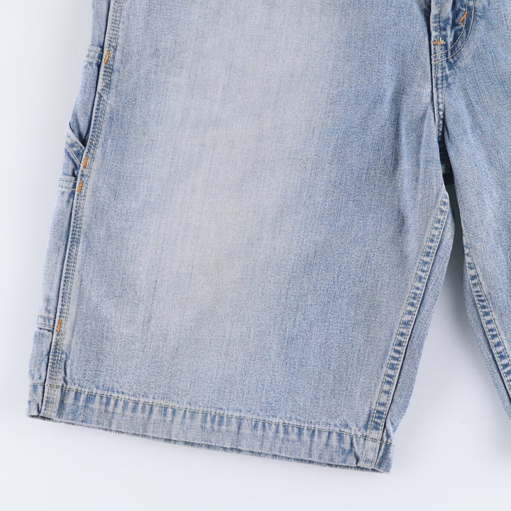 Levi's CARPENTER denim painter shorts, shorts for men, equivalent to w36 cotton blue type Vintage Second Hand