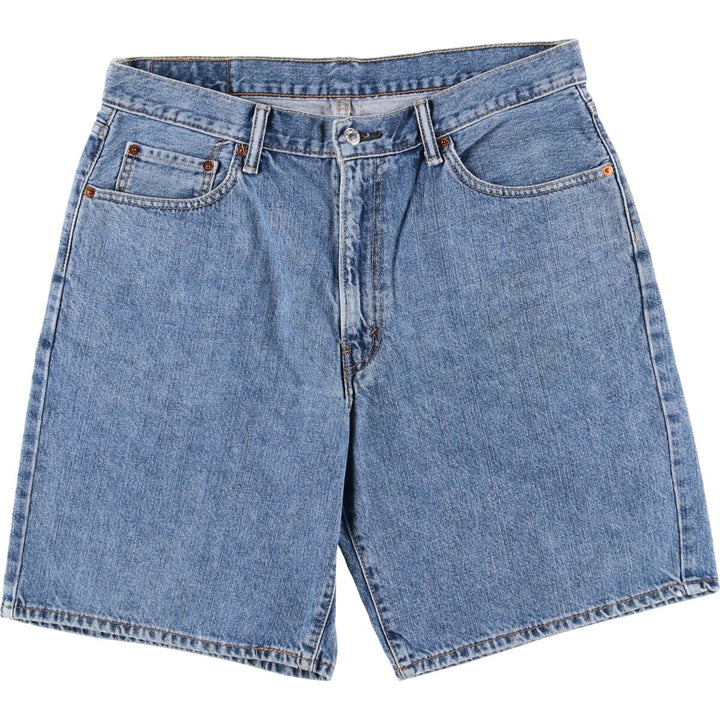 Levi's 550 Relaxed Fit Denim Shorts, Men's Size W36 cotton blue type Vintage Second Hand