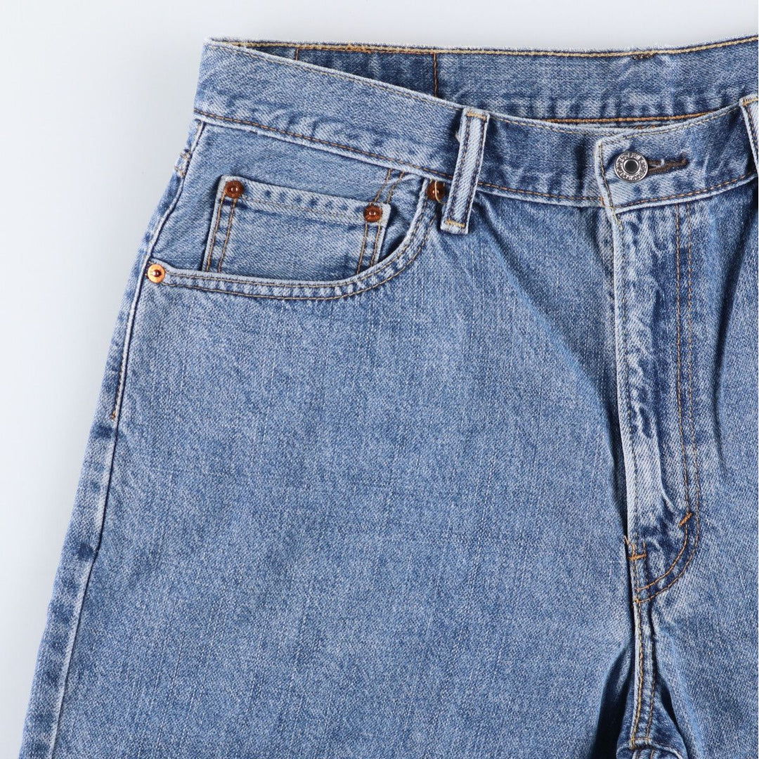 Levi's 550 Relaxed Fit Denim Shorts, Men's Size W36 cotton blue type Vintage Second Hand
