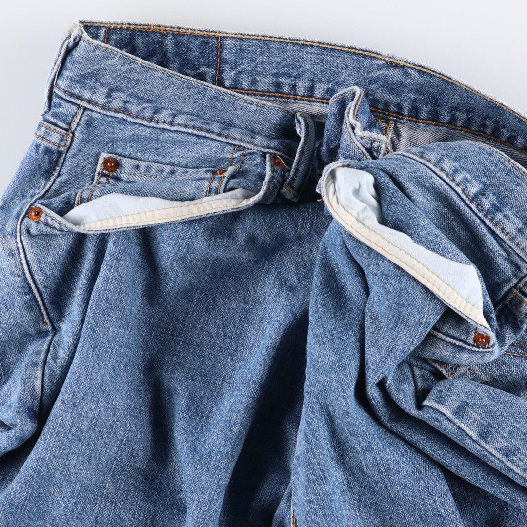 Levi's 550 Relaxed Fit Denim Shorts, Men's Size W36 cotton blue type Vintage Second Hand