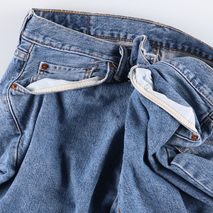 Levi's 550 Relaxed Fit Denim Shorts, Men's Size W36 cotton blue type Vintage Second Hand