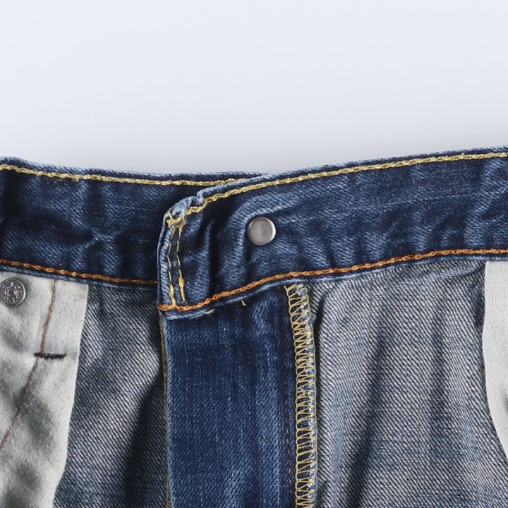 Levi's 569 denim shorts, half pants, men's size w34 cotton blue type Vintage Second Hand