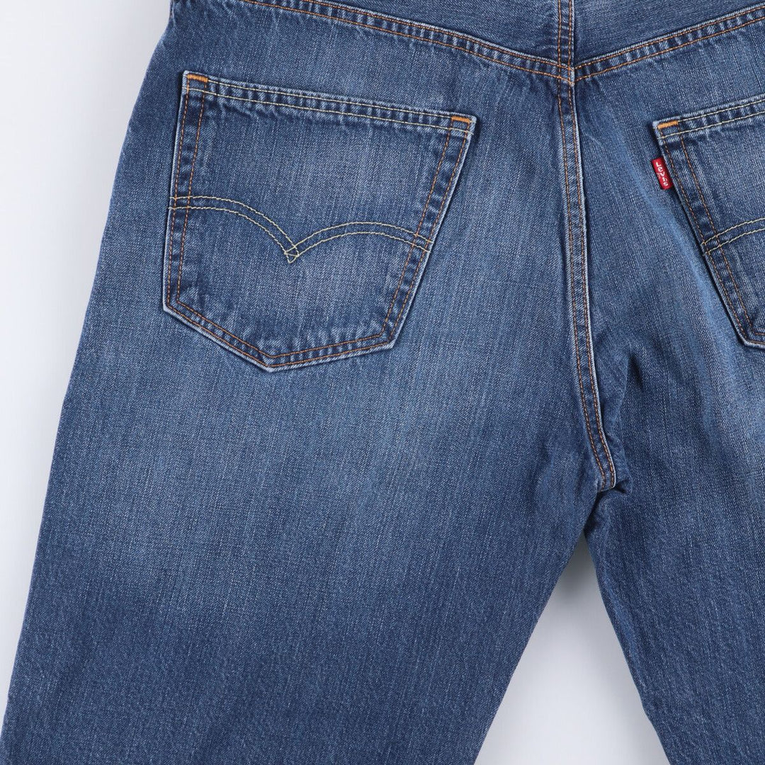Levi's 569 denim shorts, half pants, men's size w34 cotton blue type Vintage Second Hand