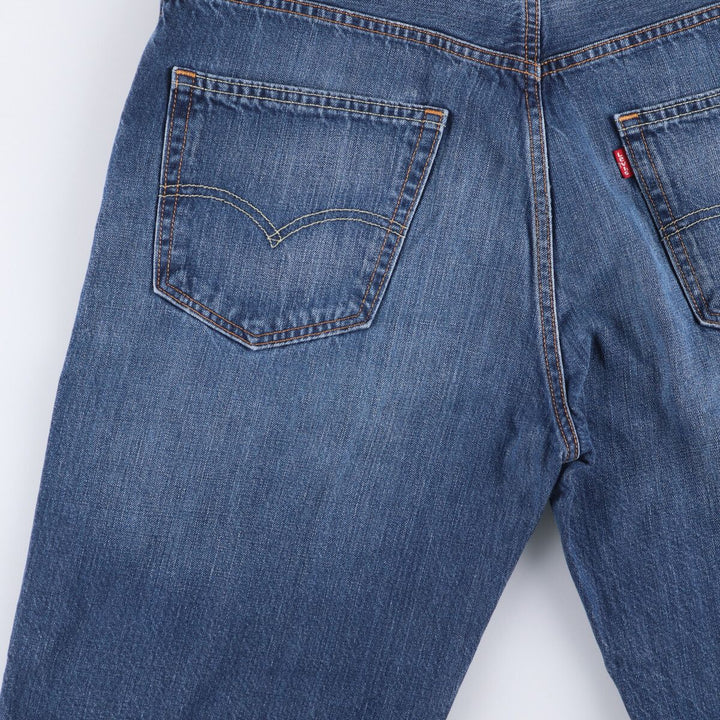 Levi's 569 denim shorts, half pants, men's size w34 cotton blue type Vintage Second Hand