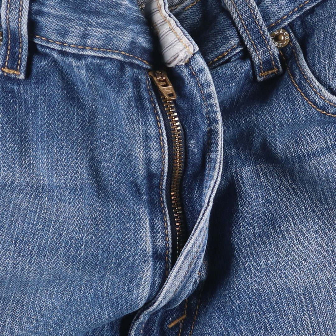 Levi's 569 LOOSE STRAIGHT denim shorts, half pants, men's size w36 cotton blue type Vintage Second Hand