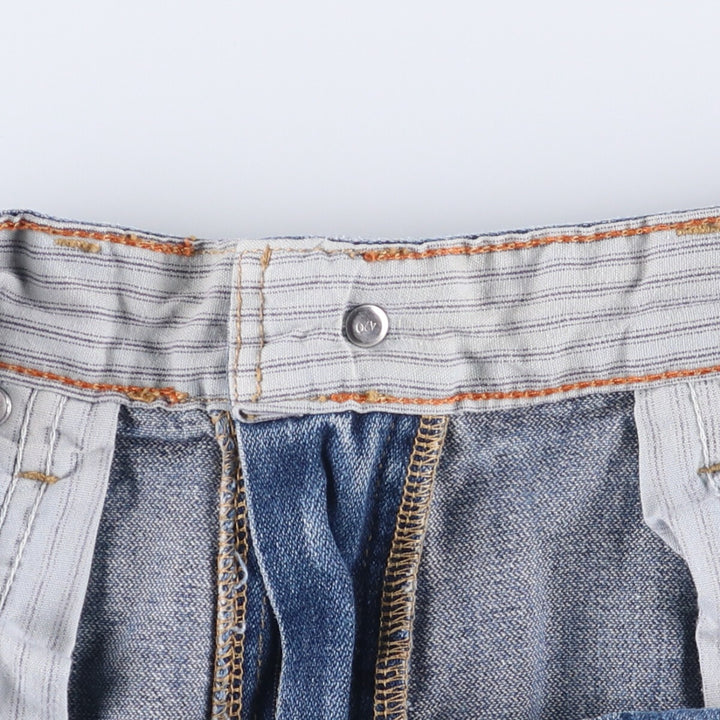 Levi's 569 LOOSE STRAIGHT denim shorts, half pants, men's size w36 cotton blue type Vintage Second Hand