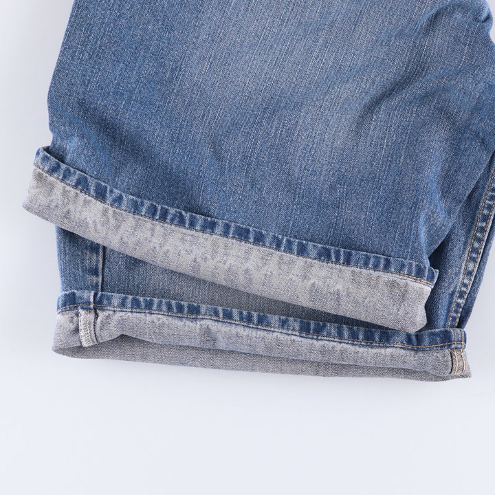 Levi's 569 LOOSE STRAIGHT denim shorts, half pants, men's size w36 cotton blue type Vintage Second Hand