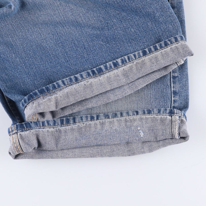 Levi's 569 LOOSE STRAIGHT denim shorts, half pants, men's size w36 cotton blue type Vintage Second Hand