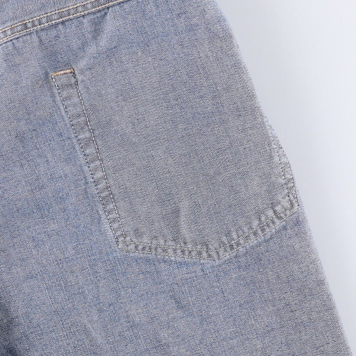 Levi's 569 LOOSE STRAIGHT denim shorts, half pants, men's size w36 cotton blue type Vintage Second Hand