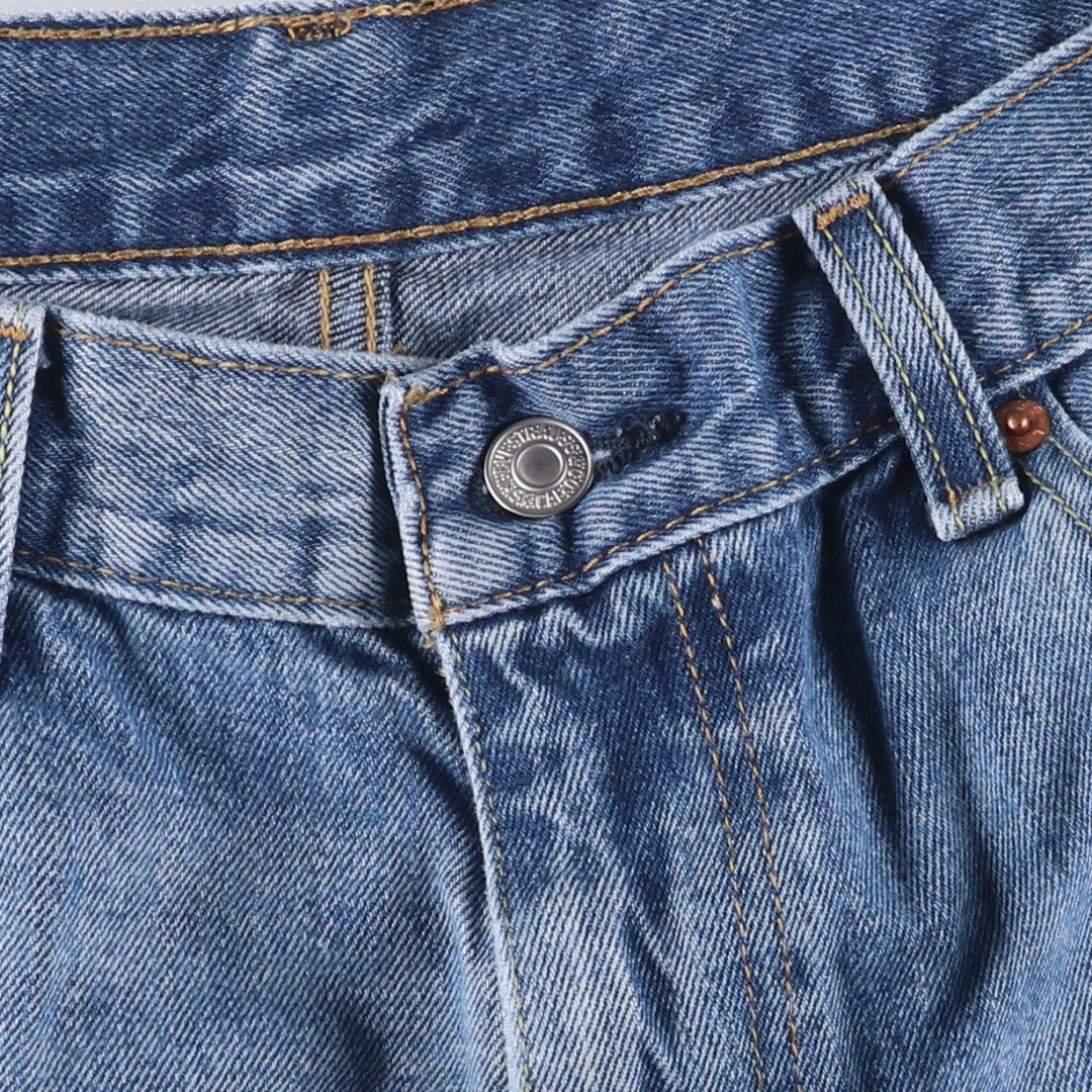 Levi's 569 denim shorts, half pants, men's size w35 cotton blue type Vintage Second Hand