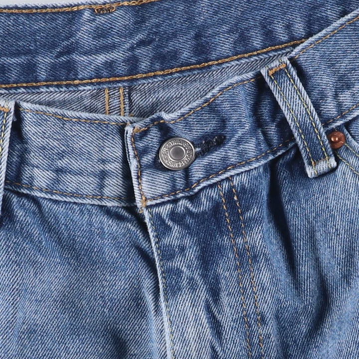 Levi's 569 denim shorts, half pants, men's size w35 cotton blue type Vintage Second Hand