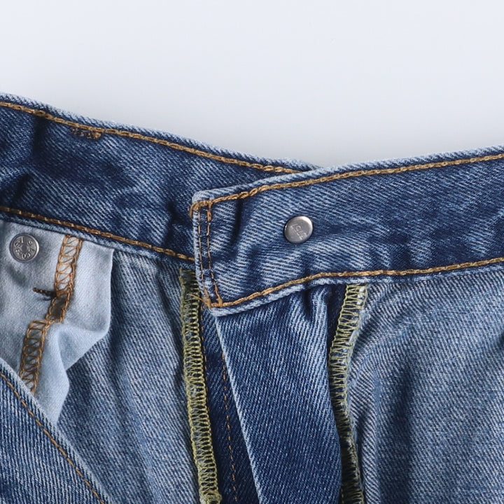 Levi's 569 denim shorts, half pants, men's size w35 cotton blue type Vintage Second Hand