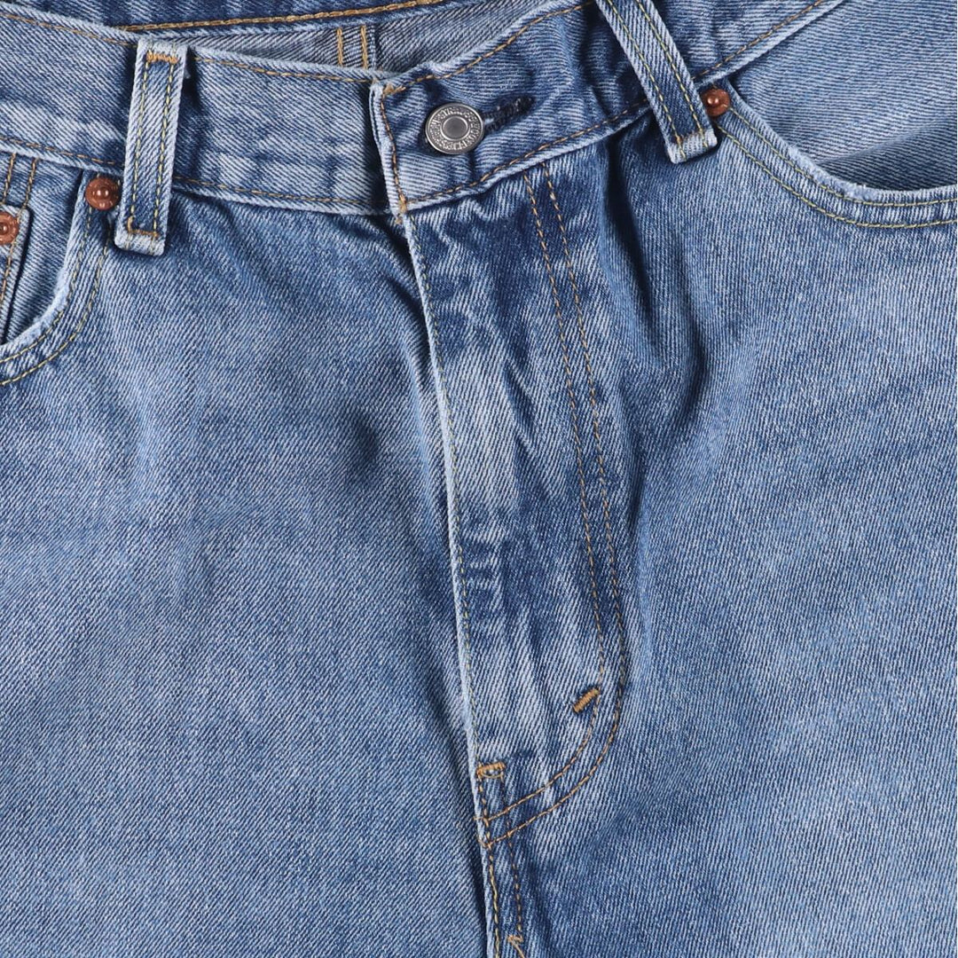 Levi's 569 denim shorts, half pants, men's size w35 cotton blue type Vintage Second Hand