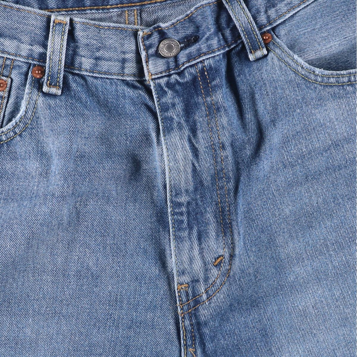 Levi's 569 denim shorts, half pants, men's size w35 cotton blue type Vintage Second Hand