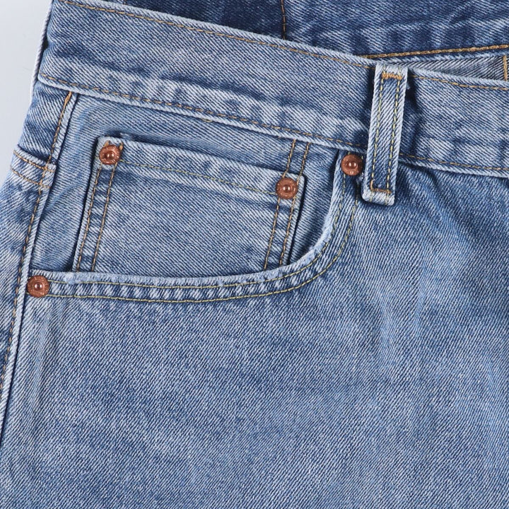 Levi's 569 denim shorts, half pants, men's size w35 cotton blue type Vintage Second Hand