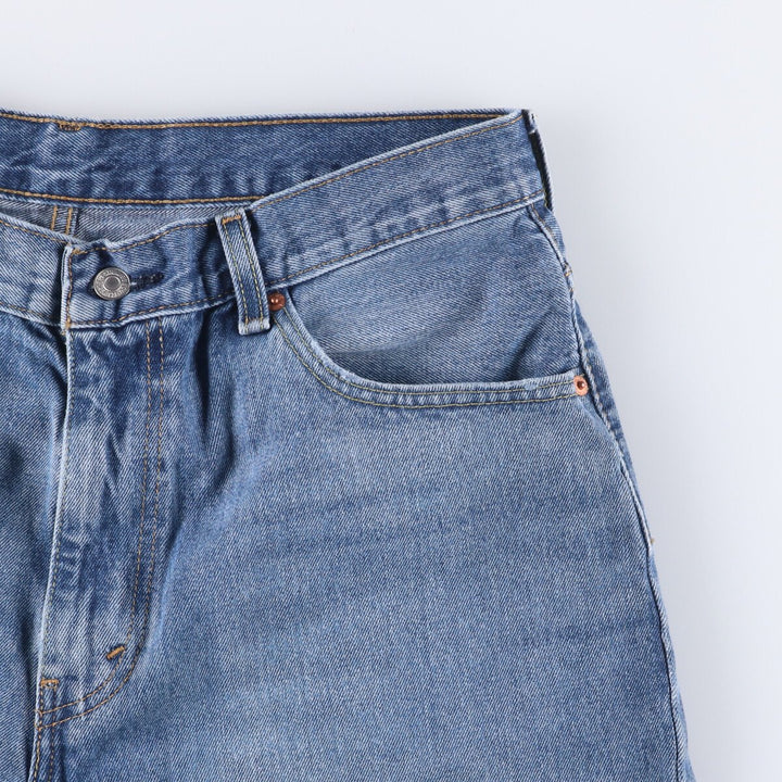 Levi's 569 denim shorts, half pants, men's size w35 cotton blue type Vintage Second Hand