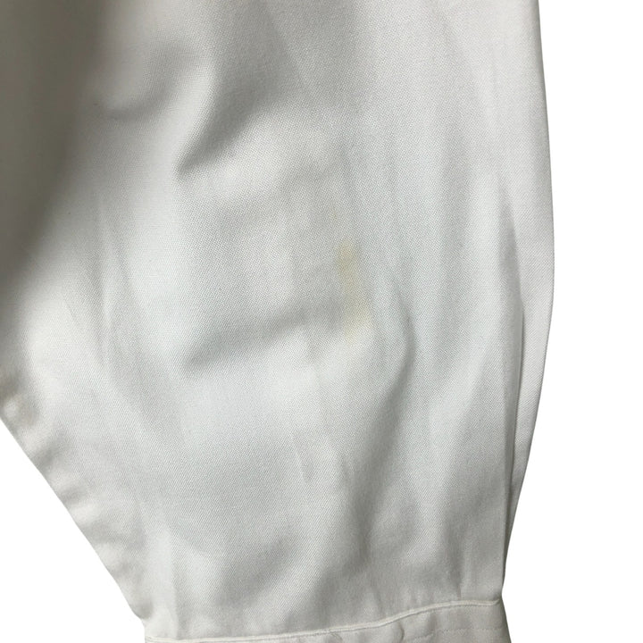 Ralph Lauren CUSTOM FIT long sleeve button down shirt, men's size L cotton white type Vintage Second Hand