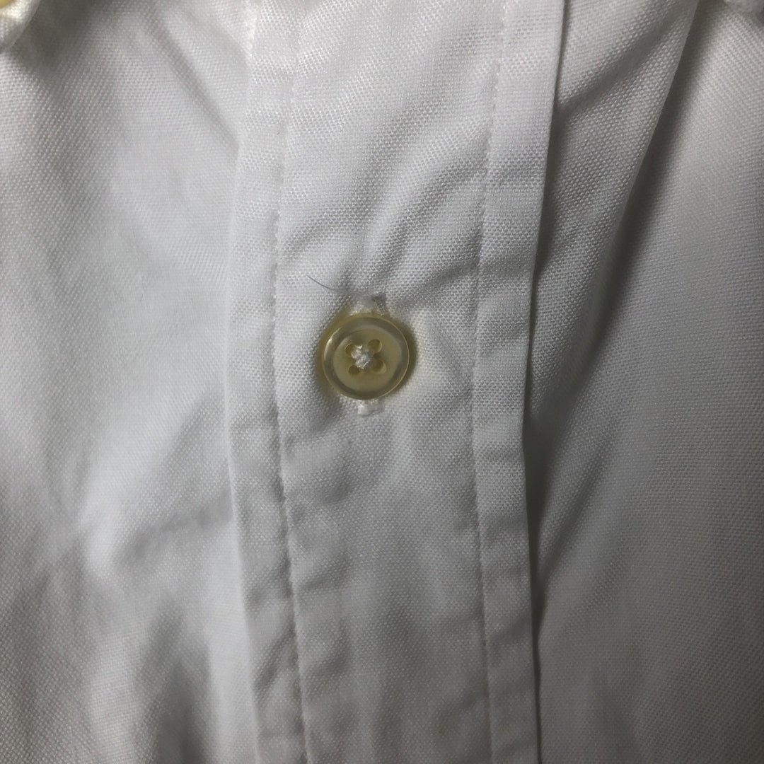 Ralph Lauren YARMOUTH long sleeve button down shirt, men's XL size unclear white type Vintage Second Hand
