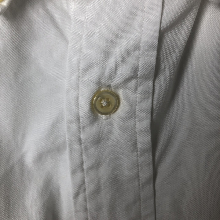 Ralph Lauren YARMOUTH long sleeve button down shirt, men's XL size unclear white type Vintage Second Hand