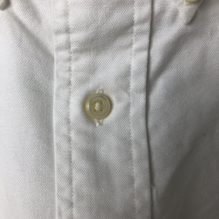 Ralph Lauren YARMOUTH long sleeve button down shirt, men's XL size cotton white type Vintage Second Hand