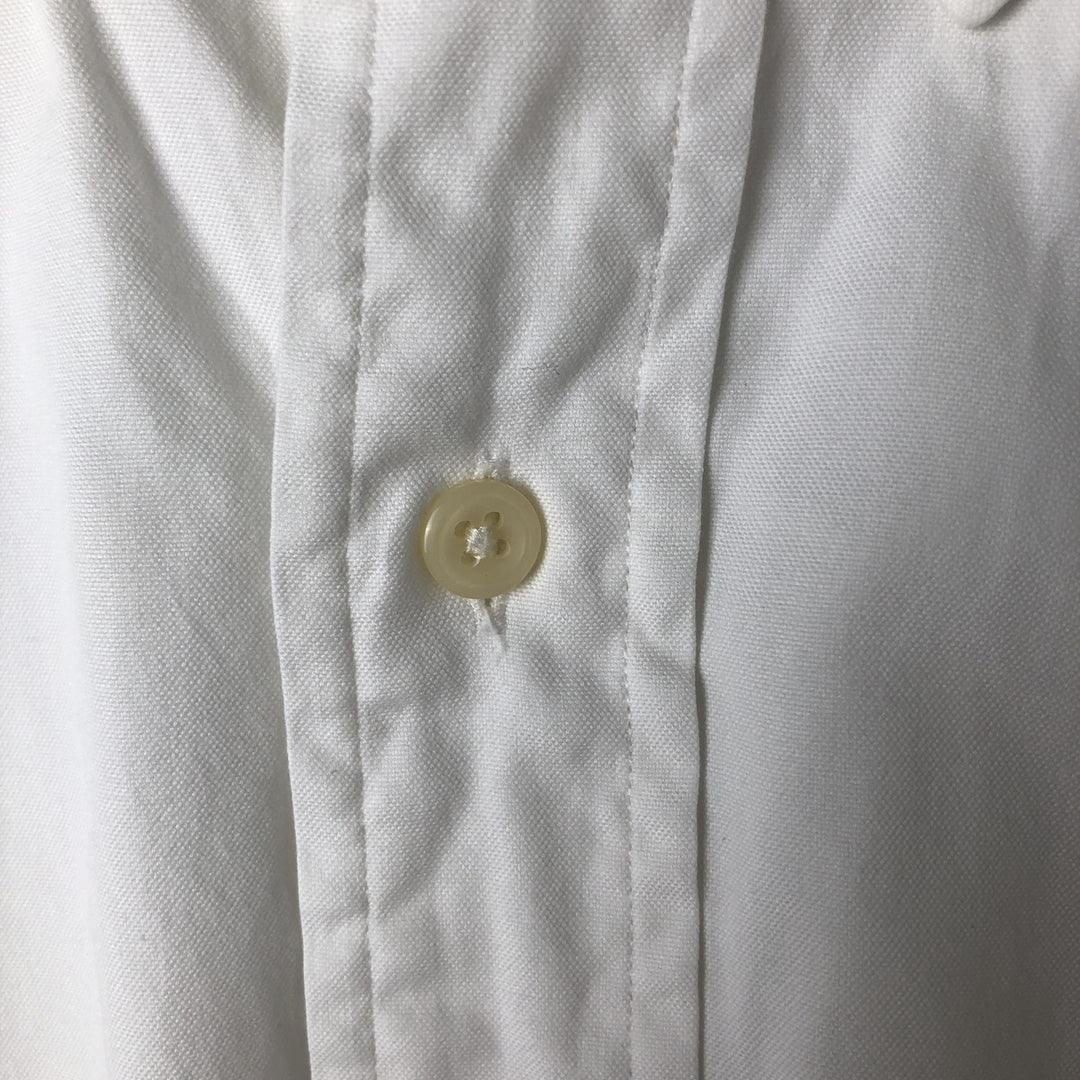 Ralph Lauren Classic Fit Long Sleeve Button Down Shirt Men's XL cotton white type Vintage Second Hand