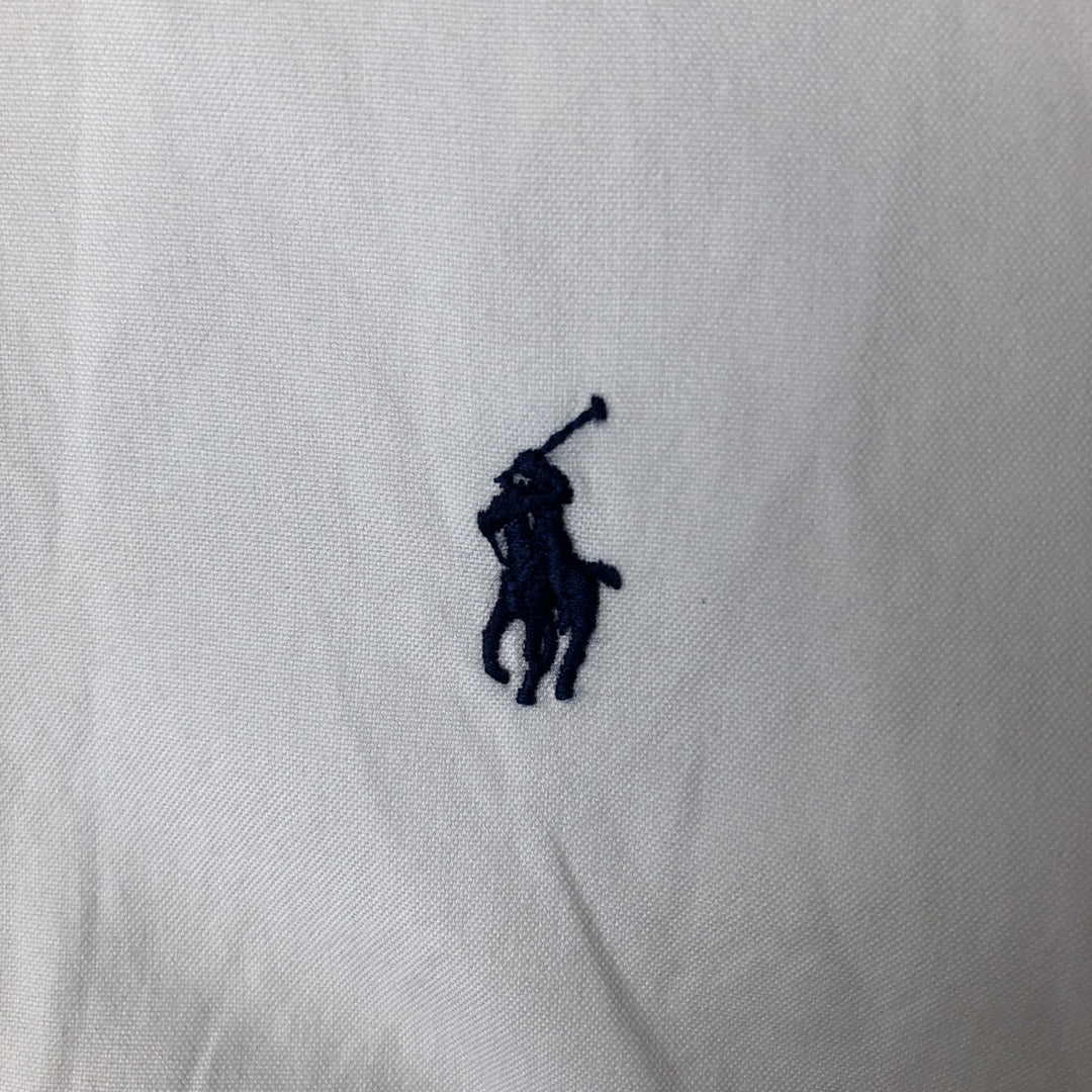 Ralph Lauren Classic Fit Long Sleeve Button Down Shirt Men's XL cotton white type Vintage Second Hand