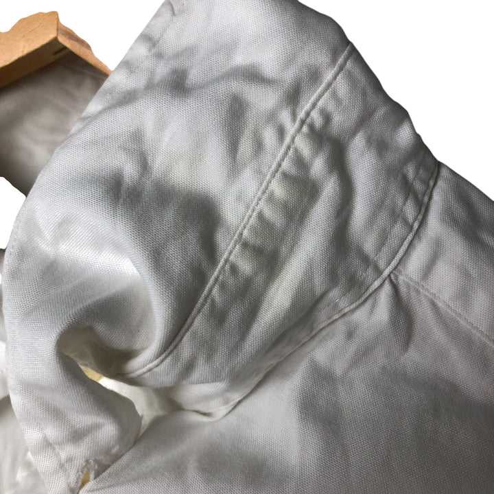 Ralph Lauren Classic Fit Long Sleeve Button Down Shirt Men's XL cotton white type Vintage Second Hand