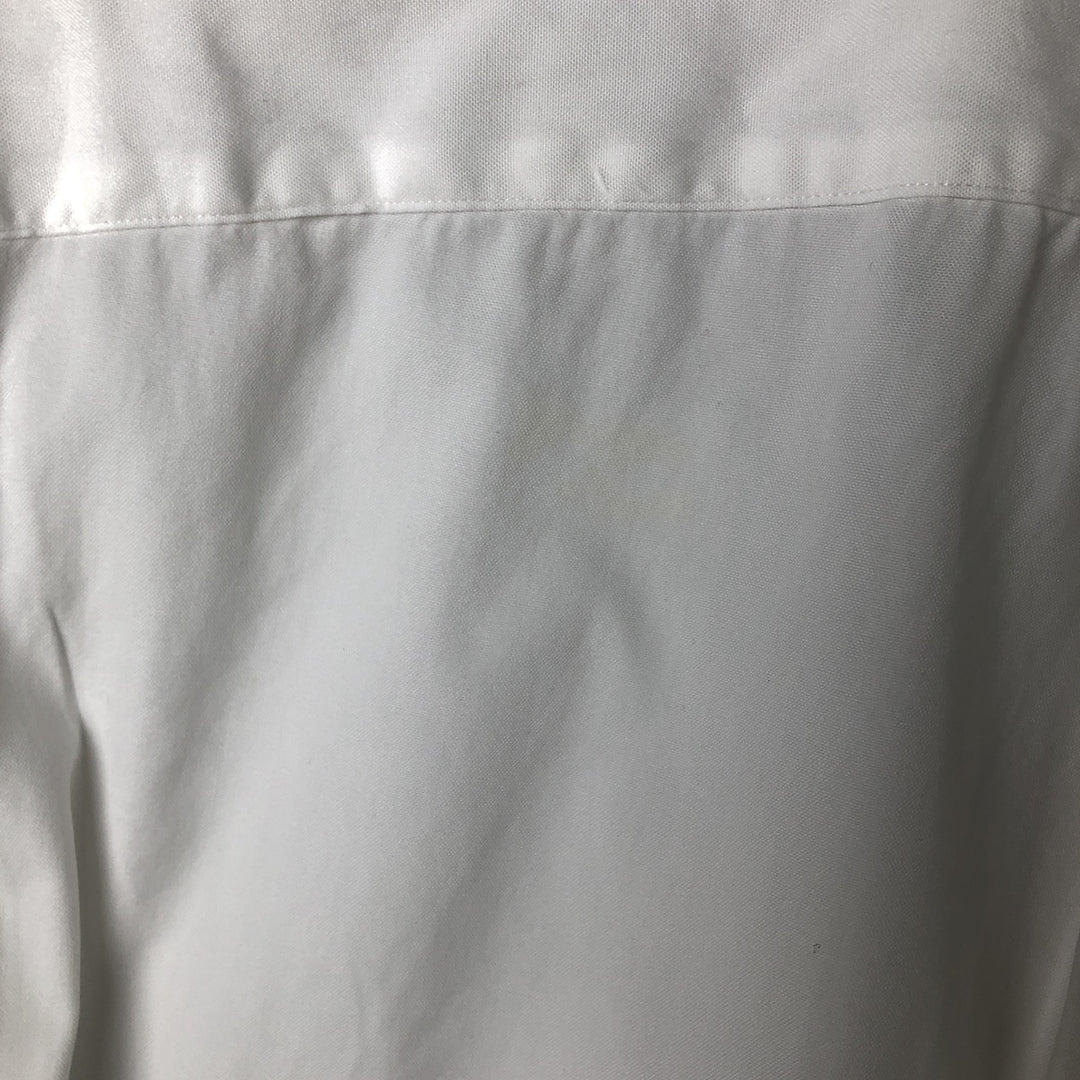 Ralph Lauren Classic Fit Long Sleeve Button Down Shirt Men's XL cotton white type Vintage Second Hand